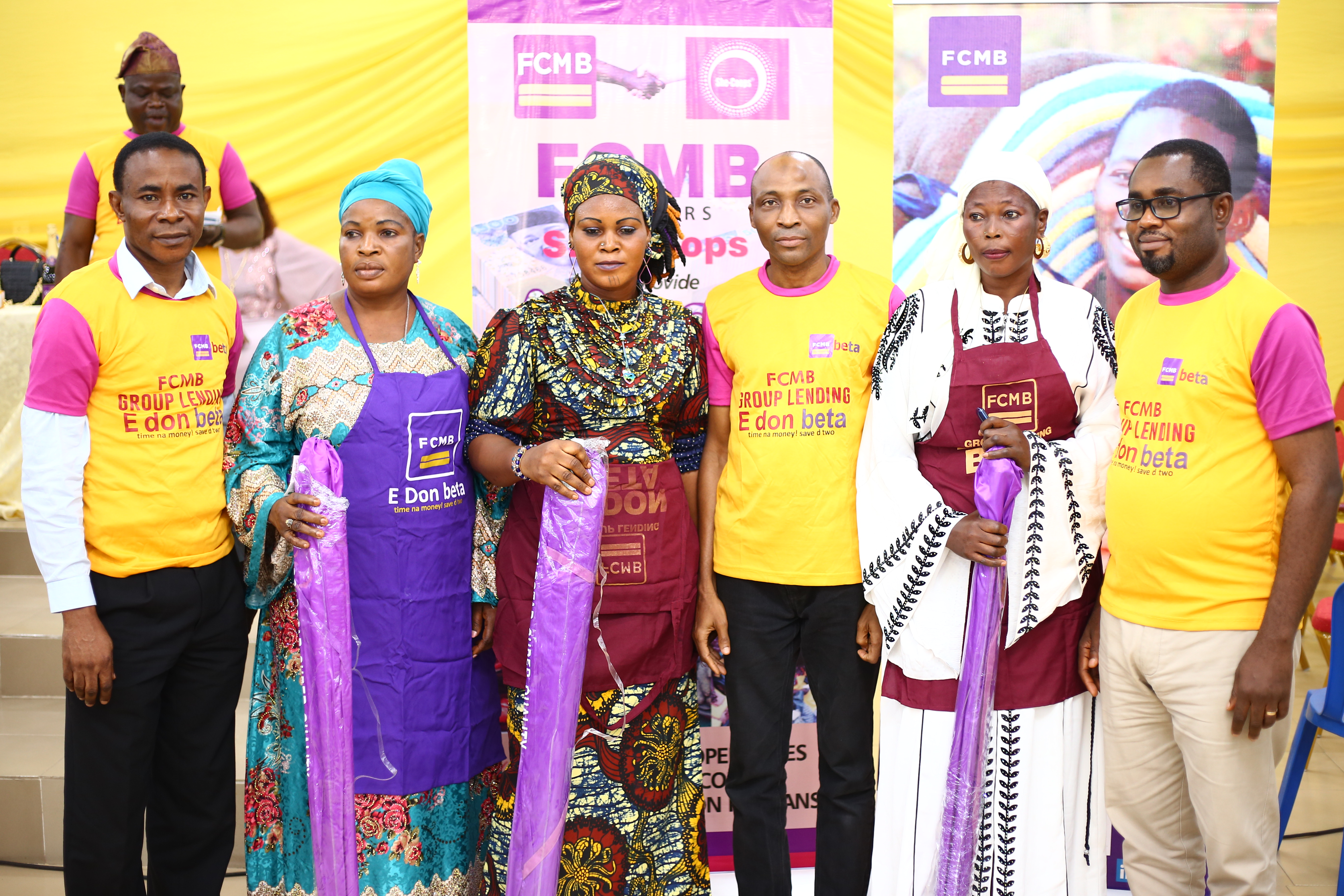 Women participating in FCMB Microfinance financial literacy workshop